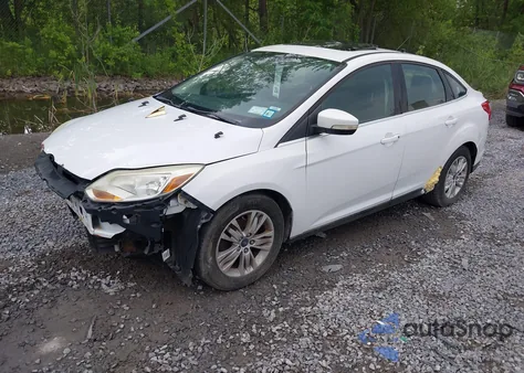 2012 Ford Focus Sel из США, поврежденный, VIN 1FAHP3H26CL191096